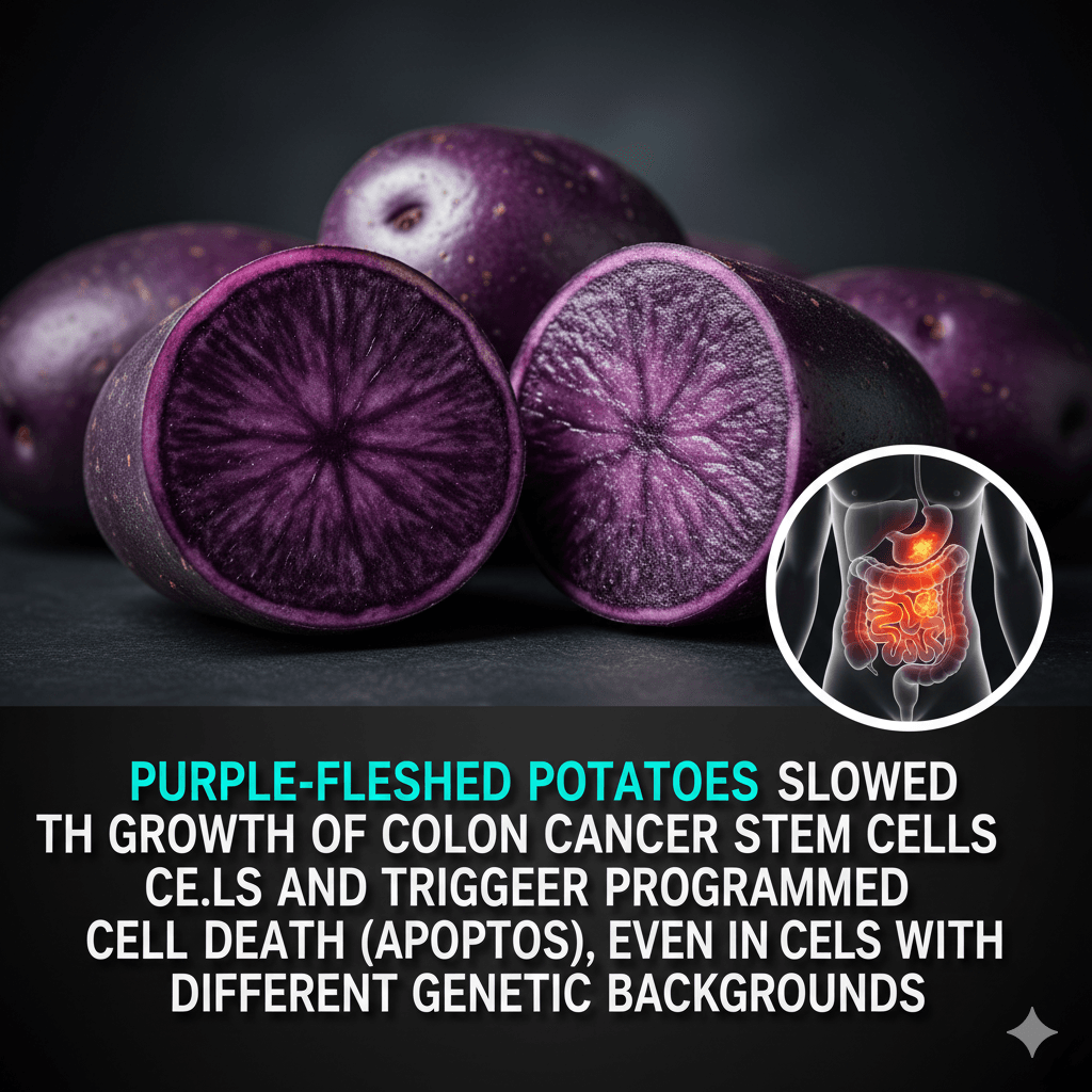 Purple-Fleshed Potatoes growth of Cancer Stem Cells