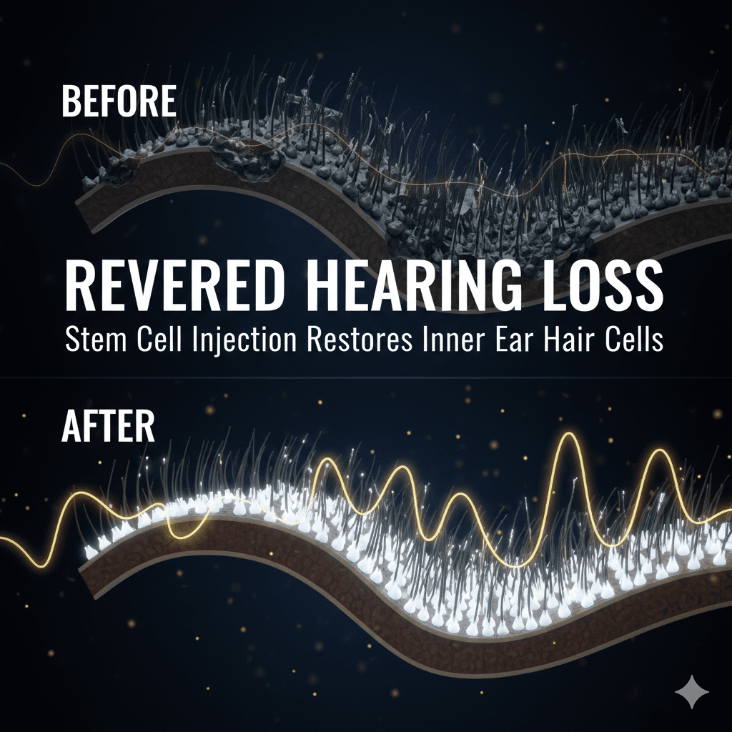 Stem Cell Injection Restores Inner Ear Hair Cells