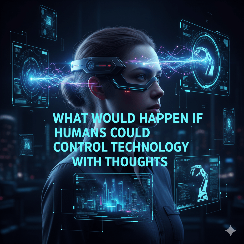 What Would Happen If Humans Could Control Technology With Thoughts