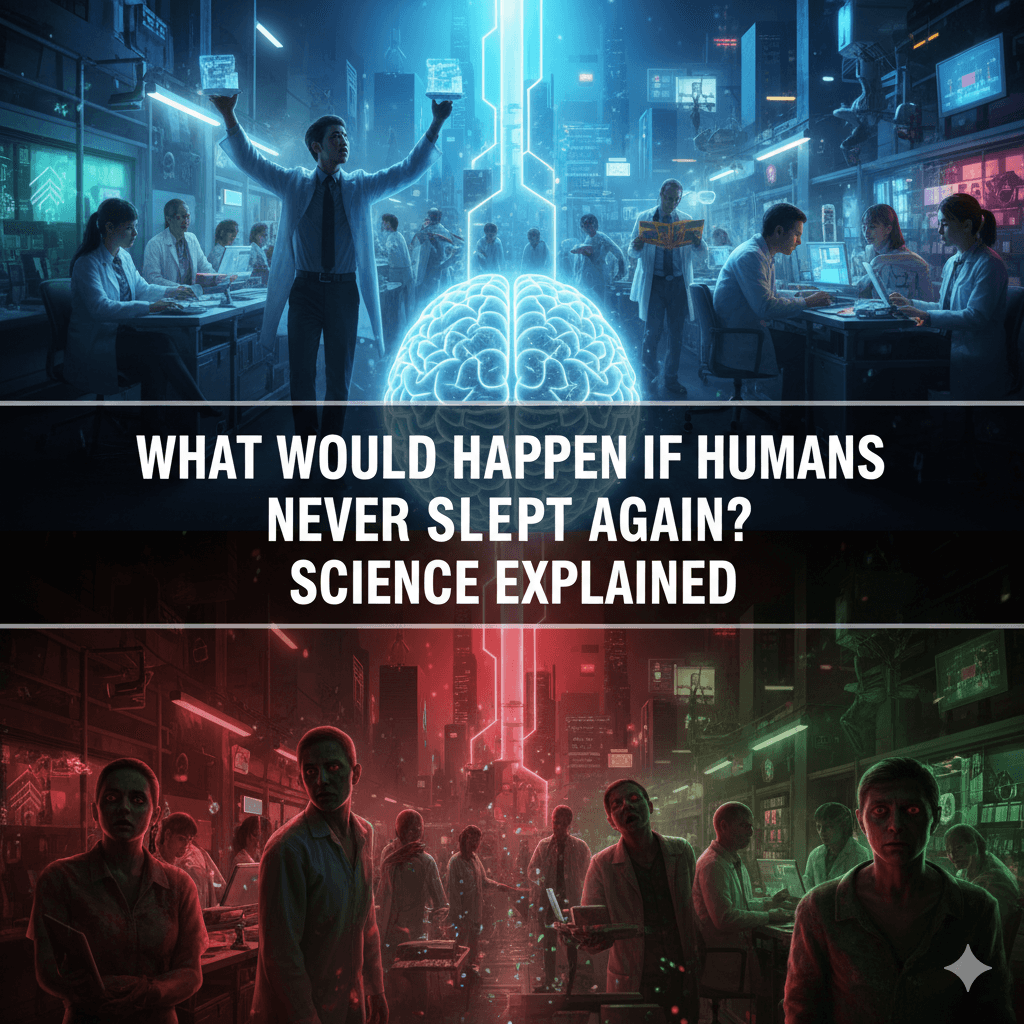 What Would Happen If Humans Never Slept Again