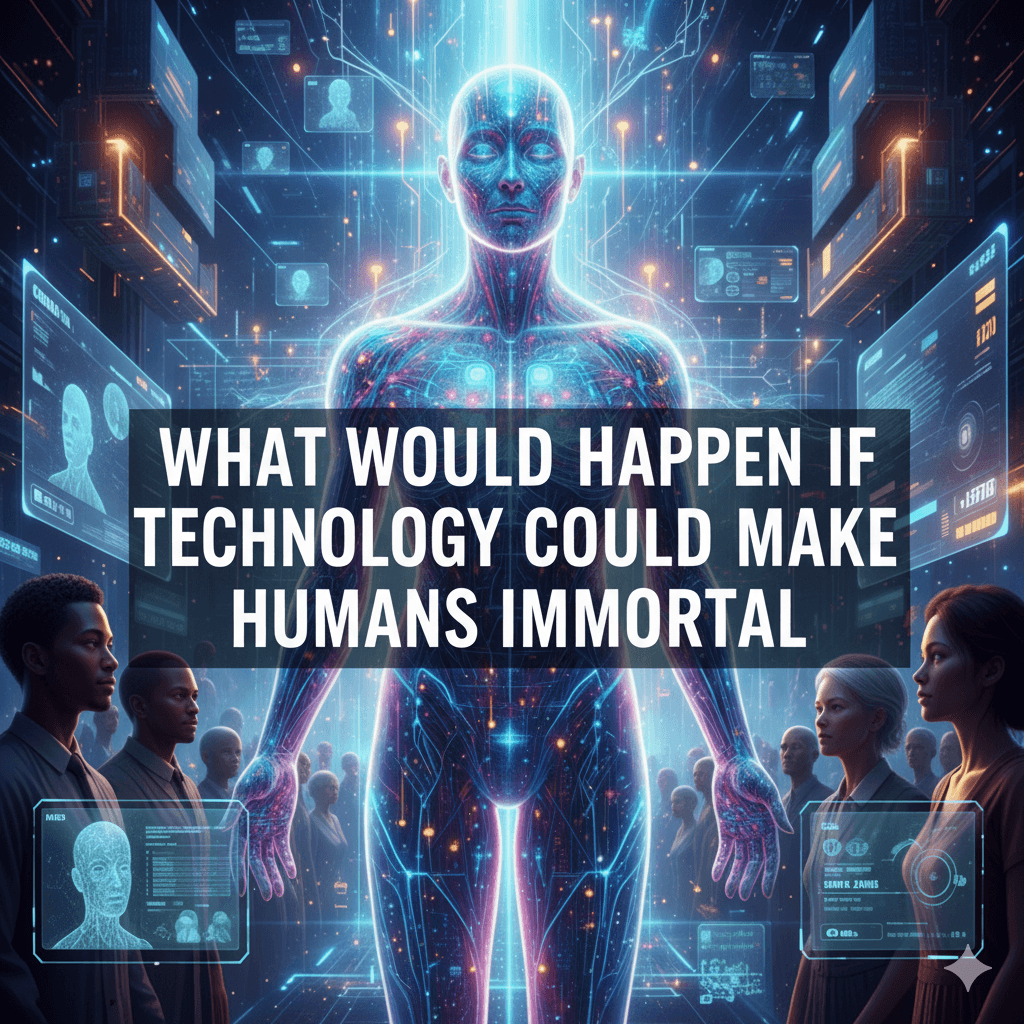 What Would Happen If Technology Could Make Humans Immortal