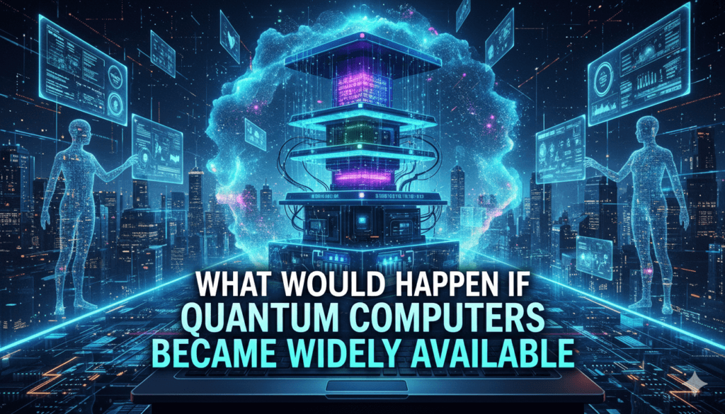 What Would Happen If Quantum Computers Became Widely Available
