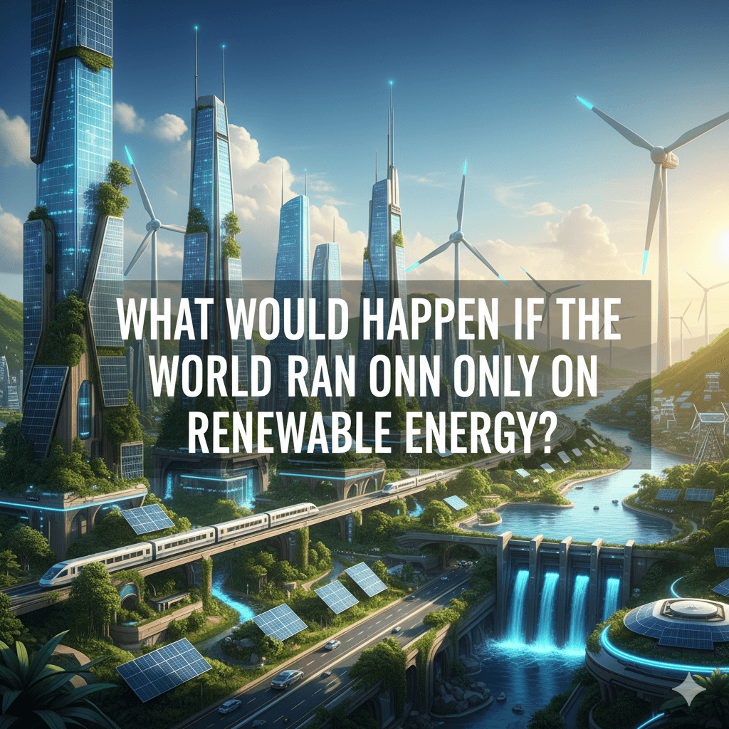 What Would Happen If the World Ran Only on Renewable Energy