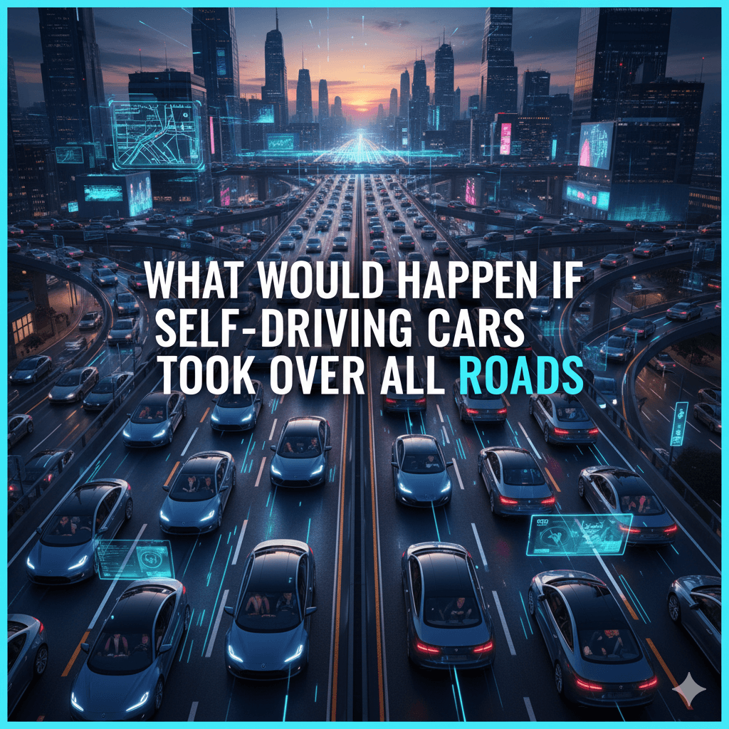 What Would Happen If Self-Driving Cars Took Over All Roads