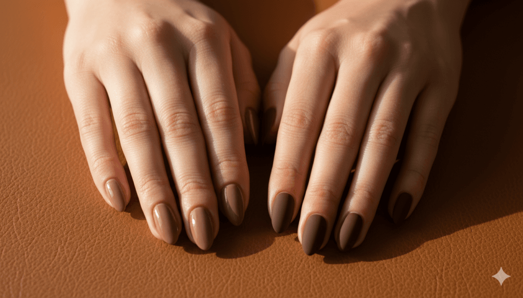 TOP 15 Stunning brown nails Looks That Go Viral