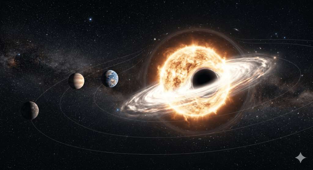 What Would Happen If the Sun Turned Into a Black Hole