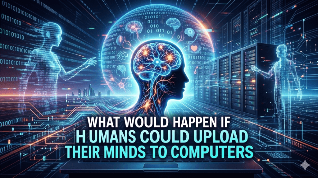 What Would Happen If Humans Could Upload Their Minds