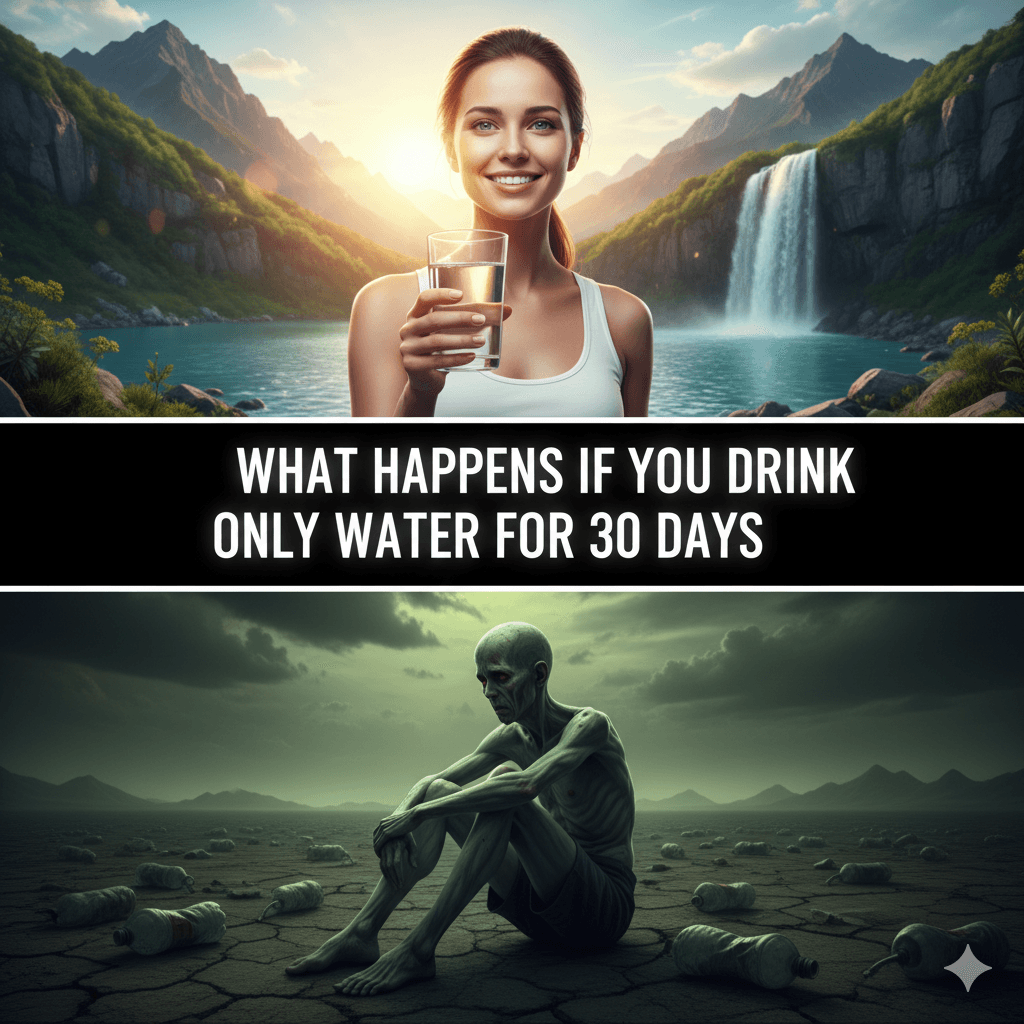 What Happens If You Drink Only Water for 30 Days