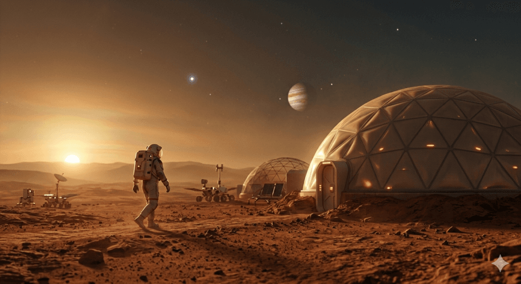 What Would Happen If Humans Lived on Mars?