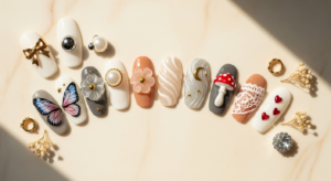TOP 12 Trending 3D Nail Art Simple Designs for Pinterest