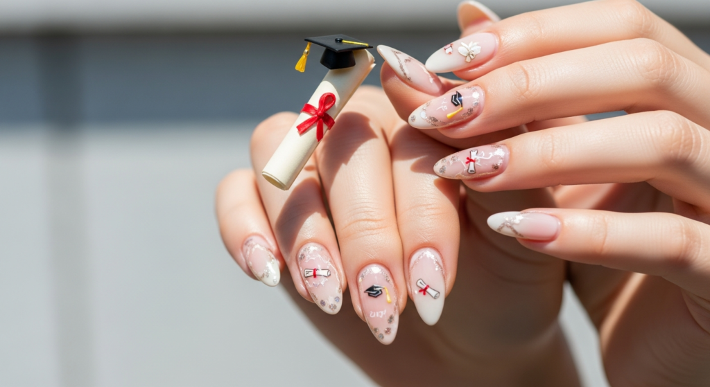 TOP 13 Stunning nails graduation ideas Looks That Go Viral
